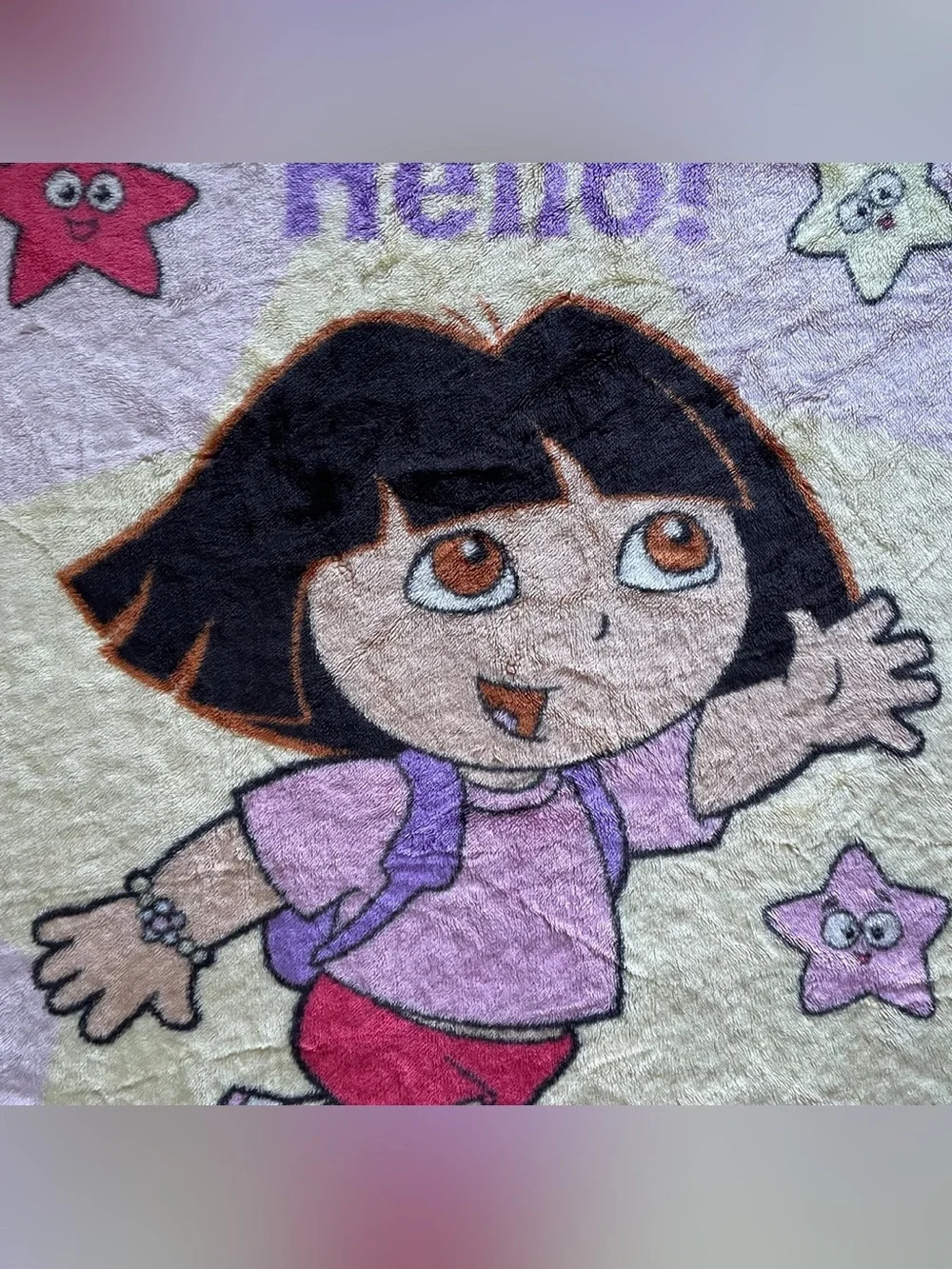 Lot 2 Dora the Explorer Fleece Blanket 